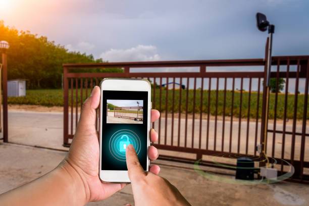 Electricien pour installation d'une motorisation de barrière automatique pour une entreprise dans le secteur de Goderville 76